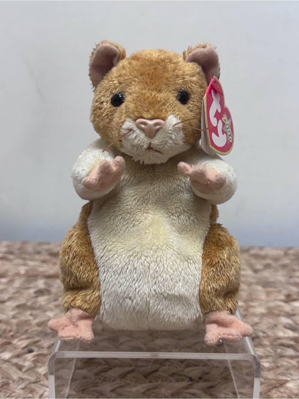 Vintage TY Beanie Baby Pellet Hamster